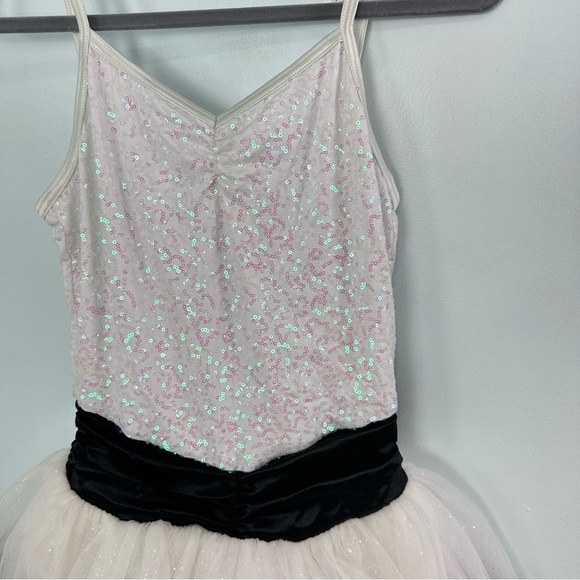 Weissman Small Adult The Great Secret White & Black/Dark Purple Ombre' Tutu - Picture 5 of 11